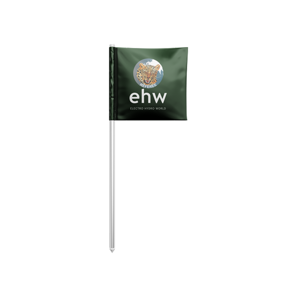Leopards Referee Linesman Flag