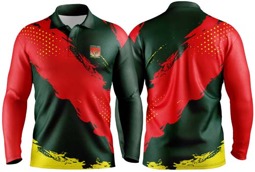 NWJT Splatter Long Sleeve Golfer